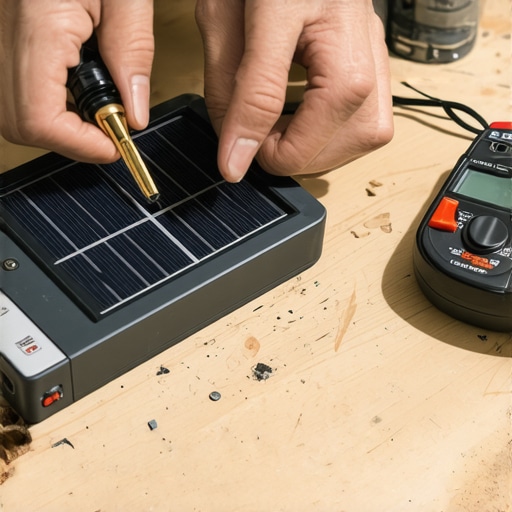 Zamena baterija na solarnim lampama Postupak zamene punjivih baterija u baštenskim lampama