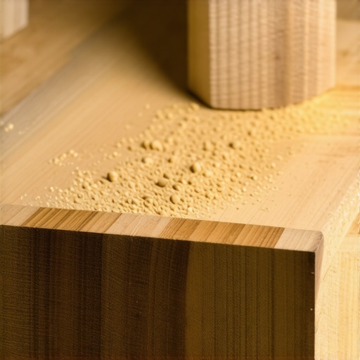 Ručno nanošenje ulja na policu od punog hrasta