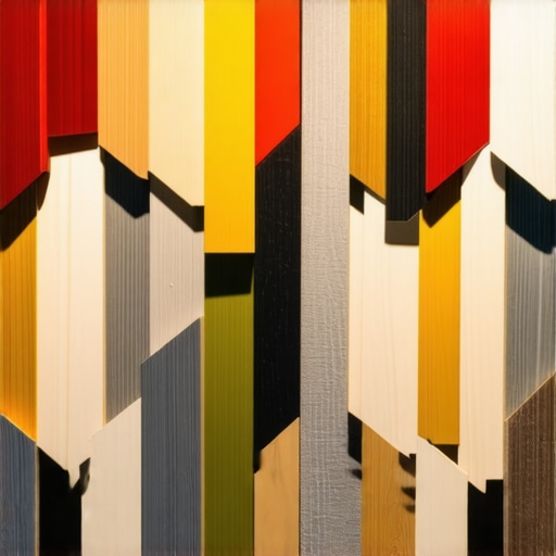 Detaljan prikaz 3D zidne umetnosti napravljene od recikliranog laminata