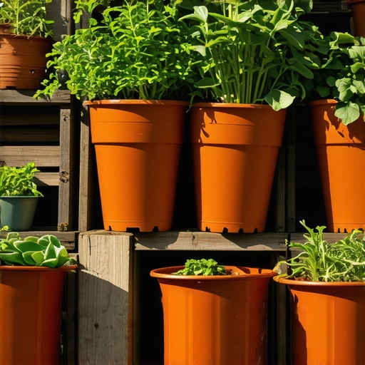 Bašta na terasi uradi sam Povrće u saksijama na malom balkonu sa sistemom za navodnjavanje