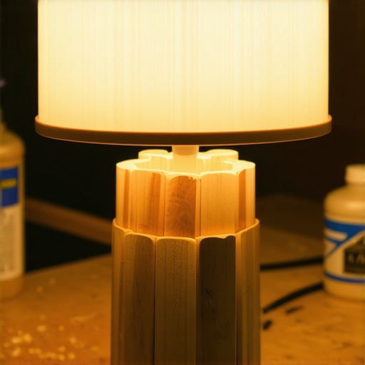 DIY Drvena Lampa od Štapića Ručno rađena lampa od drvenih štapića u radionici