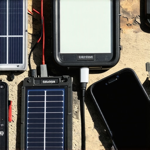 Ručno pravljen solarni punjač od starih panela na radnom stolu