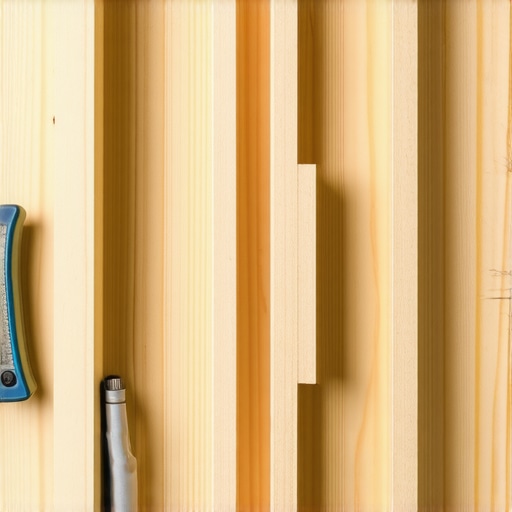 Ručno pravljene pregrade za kuhinjske fioke od drvenih letvica na radnom stolu