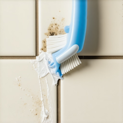 DIY pasta za izbeljivanje fuga u akciji Postupak čišćenja crnih fuga u kupatilu domaćom mešavinom