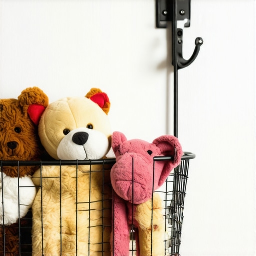 DIY zidna korpa od žice Ručno rađena korpa od žice montirana na zid bez bušenja