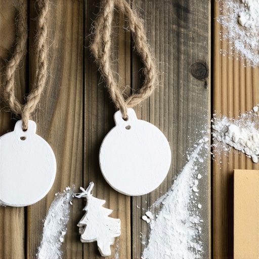 Izlivanje i obrada gipsanih ukrasa za jelku