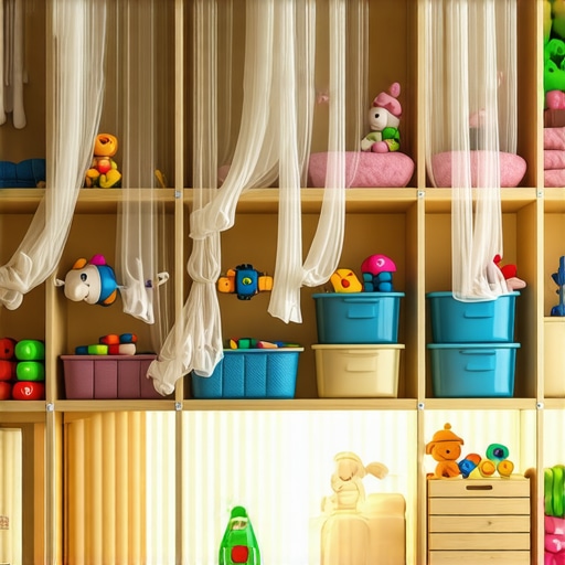 Efikasna vertikalna organizacija igračaka u malom stanu Pametno odlaganje igračaka u maloj sobi bez bušenja zidova