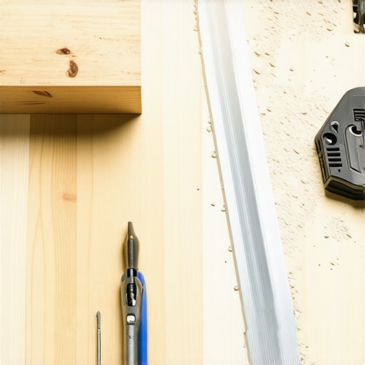 Ručno glodanje kanala za aluminijumski profil u drvenoj polici za skrivenu LED rasvetu