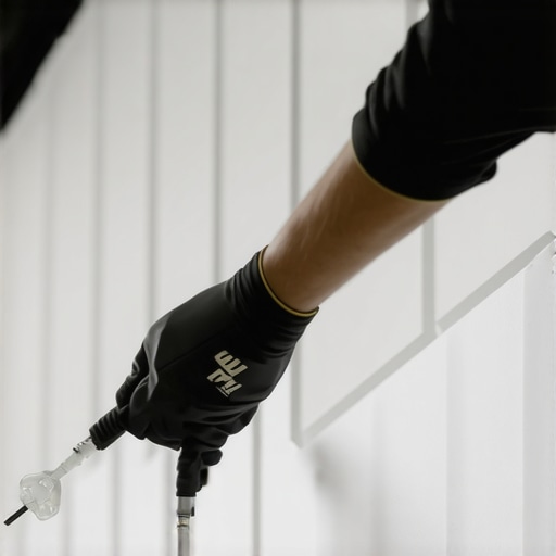 Instalacija 3D panela na zid dnevne sobe Postupak lepljenja 3D panela na zid pomoću lepka u kartuši