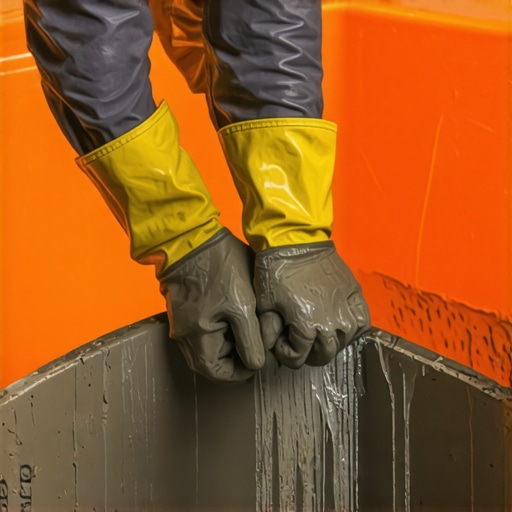 Proces pravljenja betonske žardinjere u plastičnom kalupu