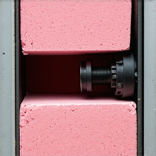 Unutrašnji prikaz izolovane kutije za roletne sa stirodurom i mehanizmom