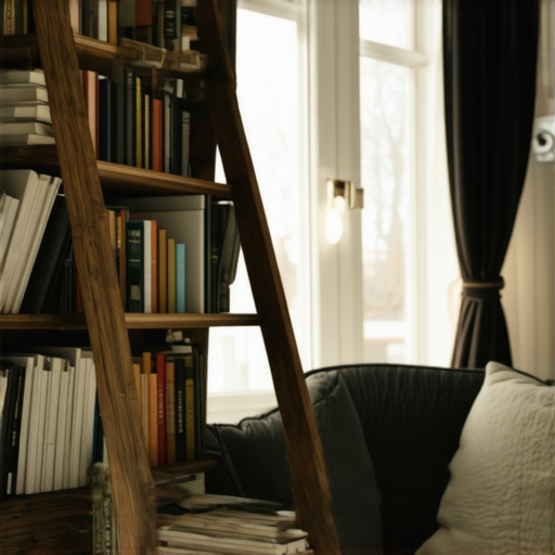 Kako napraviti policu za knjige od starih merdevina [Lako]