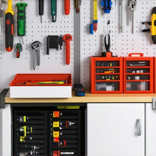 Kako organizovati fioke u radionici: Magnetne trake i kutije