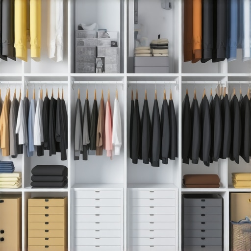 Kako složiti garderober: Ubacite šipke i duplirajte prostor