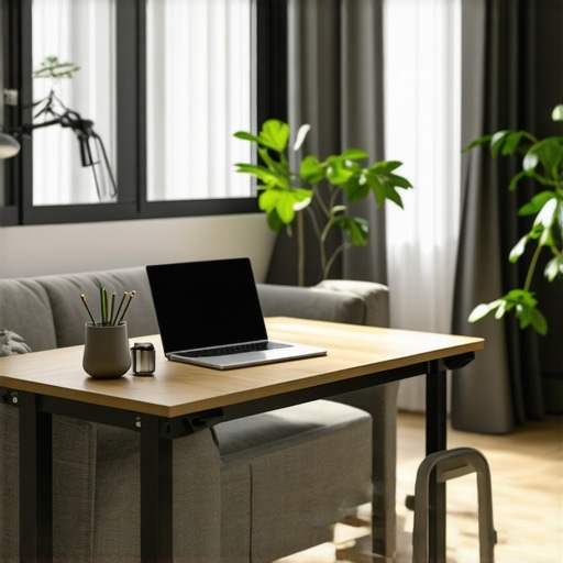 Kako urediti mali stan uz ovaj sklopivi radni sto