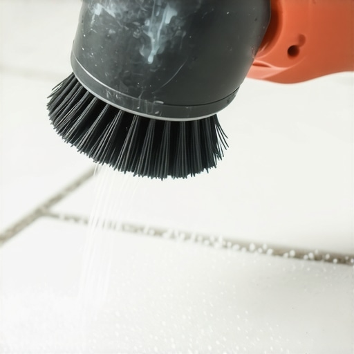 Majstorski trik sa bušilicom za čišćenje fuga Bušilica sa četkom čisti fuge na pločicama