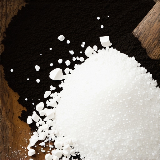 Mešanje kafe i ljuski jaja za kompost Smeša taloga kafe i mlevenih ljuski jaja kao prirodno đubrivo