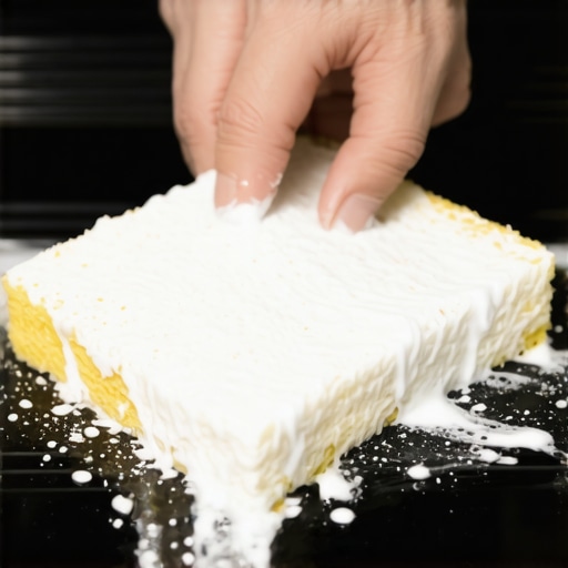 Gusta pasta od sode bikarbone na prljavoj rerni