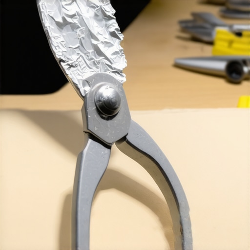 Naoštrite makaze za baštu pomoću aluminijumske folije