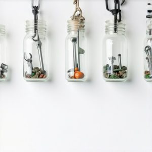 Organizujte radionicu: Tegle kao viseće kutije za šrafove