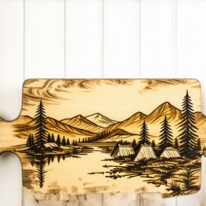 Personalizovana daska za sečenje: Napravite poklon pirografom