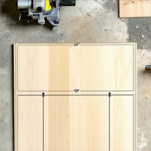 Dijagram sečenja jedne ploče šperploče za izradu stabilnog radnog stola