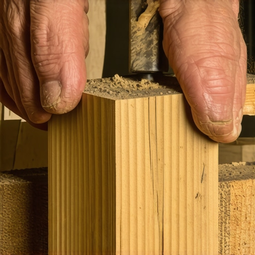 Majstor popravlja klimav sto koristeći dleto i tradicionalne drvene spojeve u radionici