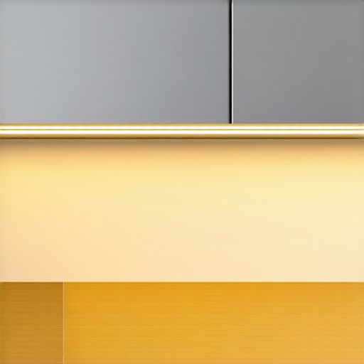 LED traka u aluminijumskom profilu ispod kuhinjskog elementa osvetljava radnu ploču