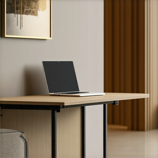 Rad od kuće? Napravite zidni sto koji se sklapa nakon posla