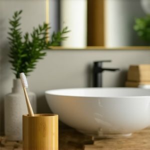 Reciklaža u kupatilu: Držač četkica od bambusa [DIY]