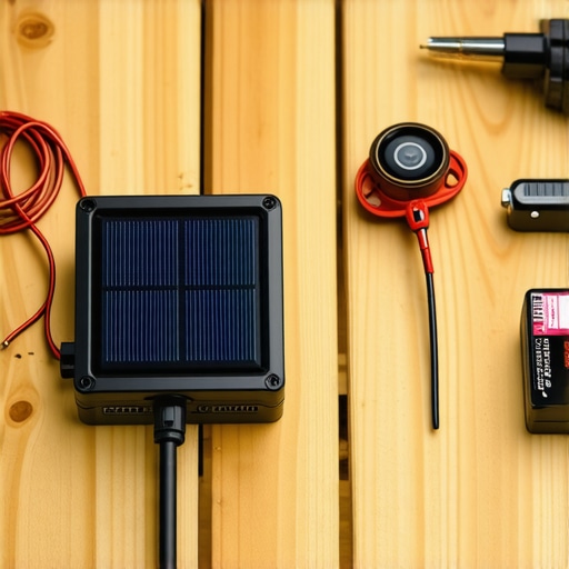 Ožičenje solarnog panela i kontrolera za spoljnu rasvetu