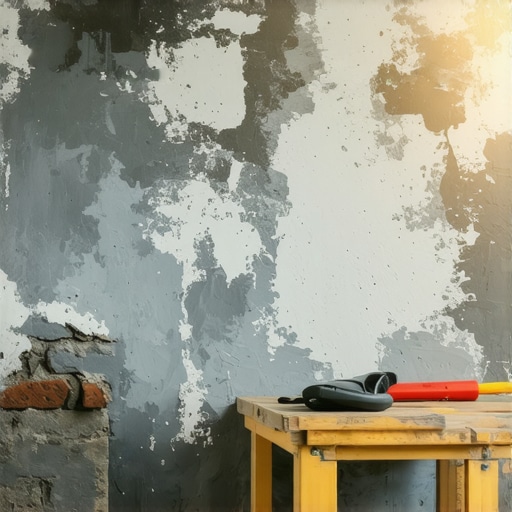 Radnik nanosi hidroizolaciju na vlažan zid podruma za radionicu