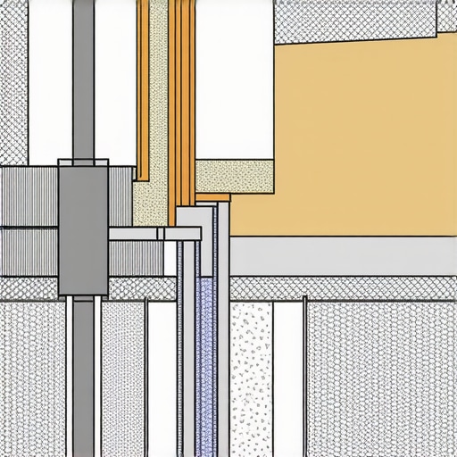 Šematski prikaz drenaže i hidroizolacije podrumskog zida za sprečavanje vlage