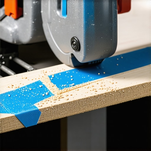 Tehnika sečenja ubodnom testerom bez krzanja Ubodna testera seče drvo preko krep trake za čist rez