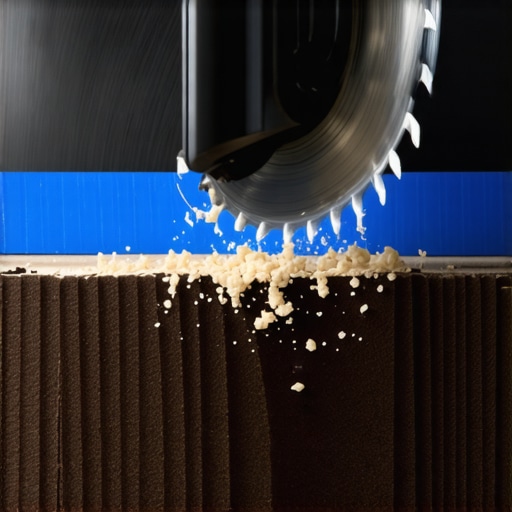 Sečenje iverice bez krzanja pomoću krep trake i kružne testere