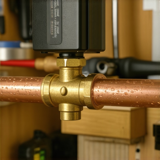 Pametni ventil za vodu instaliran na glavnom dovodu u kući