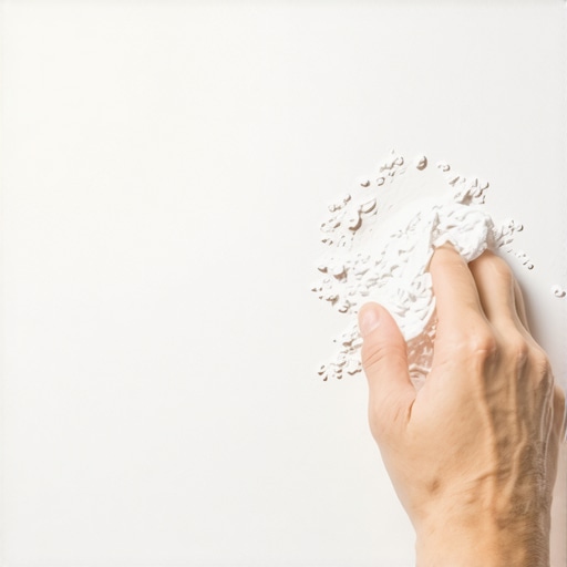 Čišćenje masnoće sa zida pomoću skroba i krpe bez oštećenja farbe