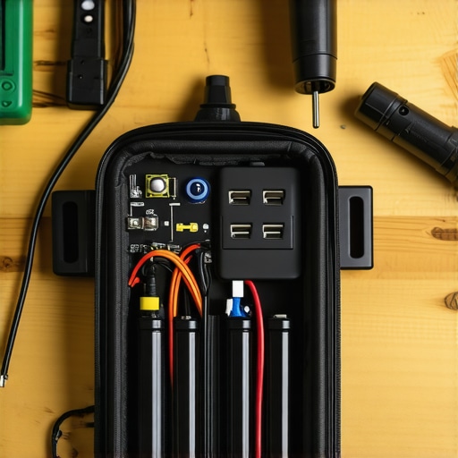 Unutrašnjost DIY solarnog punjača Sklapanje prenosnog solarnog punjača sa baterijama i BMS modulom