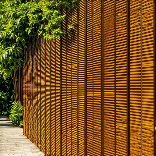 Uradi sam: Napravite modernu ogradu od drvenih letvica