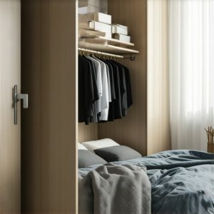 Uredite garsonjeru: Napravite krevet u ormaru sami