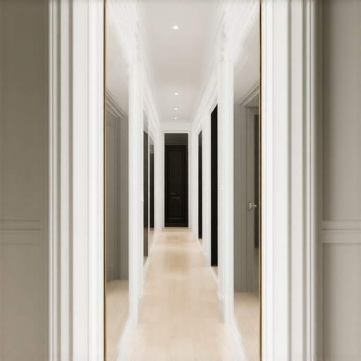 Uzak hodnik? Proširite ga vizuelno ogledalima i letvicama