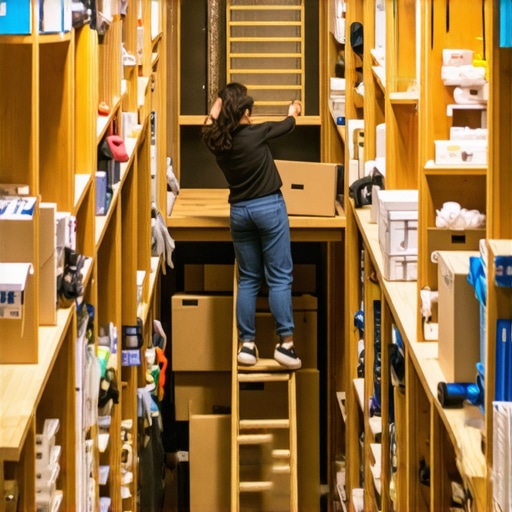 Vertikalno odlaganje u malom stanu DIY police pod plafonom u malom stanu za uštedu prostora