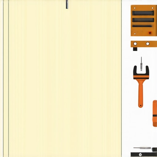Technical diagram showing how to cut a single plywood board into all pieces needed for a DIY desk.