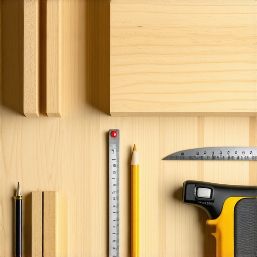 Materijali i alat potrebni za izradu drvenih pregrada za fioke