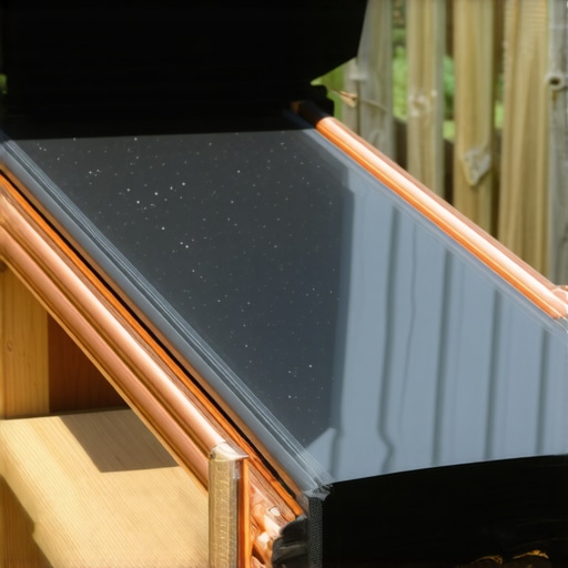 Solarni grejač za vodu sa bakarnim cevima i staklom