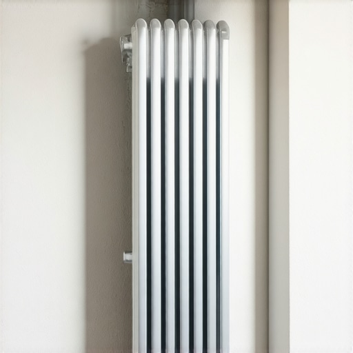 Postavljanje srebrne folije za uštedu energije iza radijatora