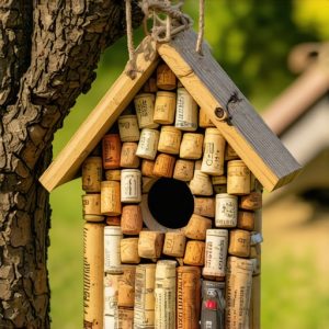 Kako napraviti kućicu za ptice od vinskih čepova [2026]