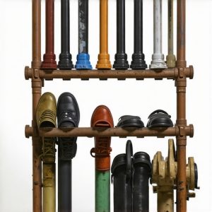 Napravite policu za cipele od cevi za manje od 500 dinara [2026]