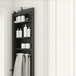 Organizujte kupatilo uz magnetne police na vratima [2026 Trik]