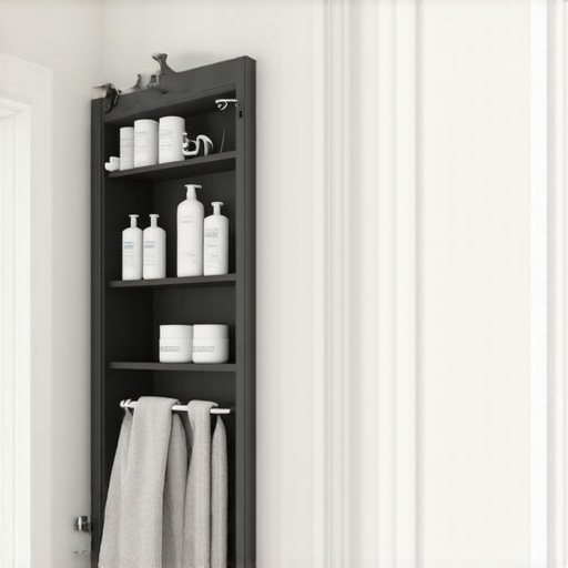 Organizujte kupatilo uz magnetne police na vratima [2026 Trik]